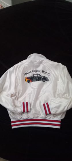 Vintage 1990s Aristo Jac By Hilton Indian Capital Distributing Company Jacket Size Medium Made In The USA