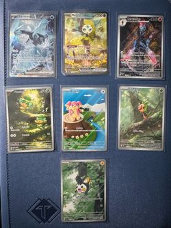 Pokemon TCG lot black bolt white flare chaos riding illustration rares and special illustration rares