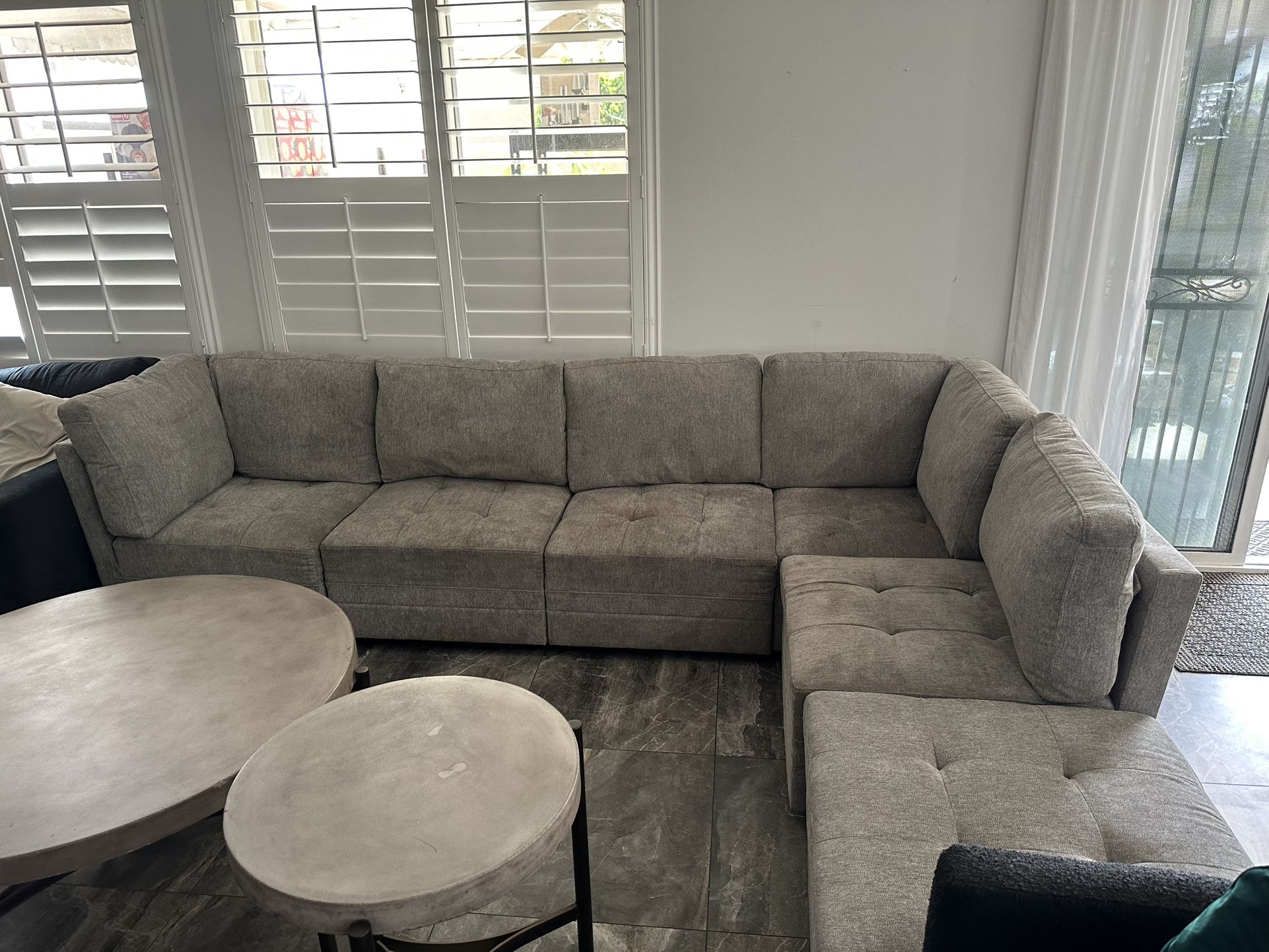 Grey Modular Sofa