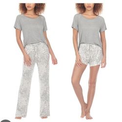 Honeydew Ladies Super Soft 3-Piece Pajama Set 