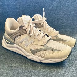 New Balance X-90 Beige and Brown - Men's size 7.5 US / Women's size 9 US / UK 7