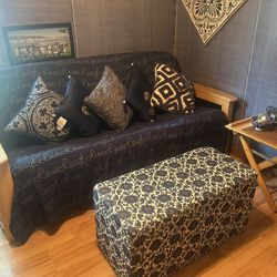 Futon Couch And Chair Set