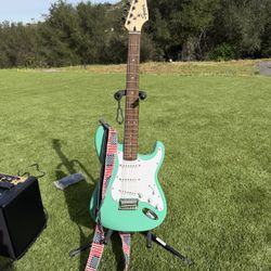 Fender Squier Guitar And Amp