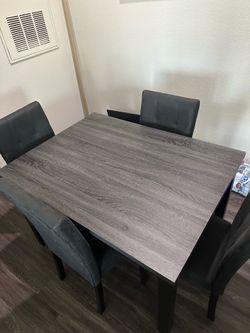 Dining Room Table and Chairs