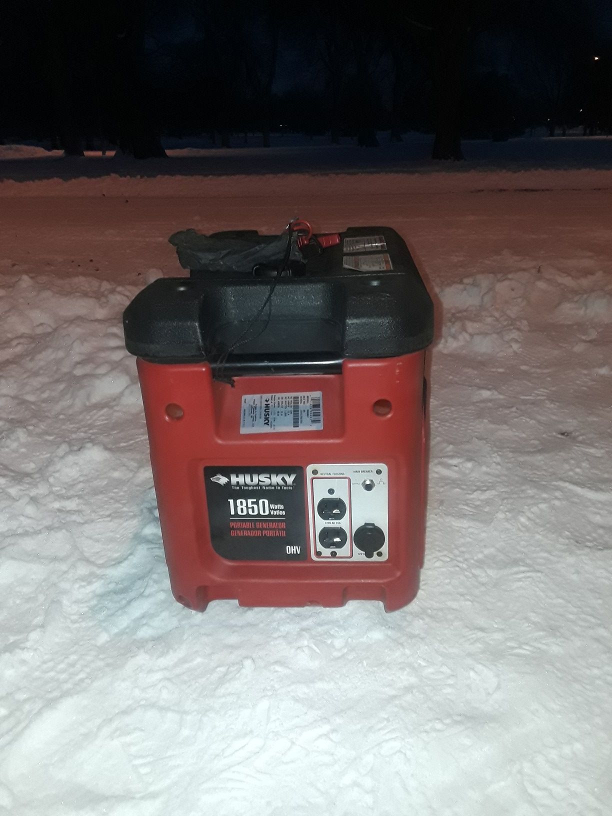 Husky 1850 generator