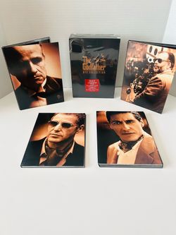 VTG The Godfather Complete DVD Trilogy Collection Box Set 5 Disc Plus bonus DVD