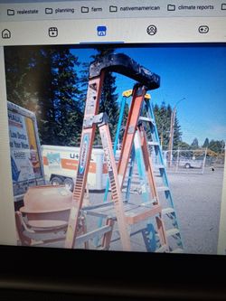 6 ft podium ladder