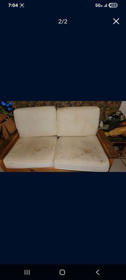 SMALL SOFA WAS LEFT BY ROOMMATE