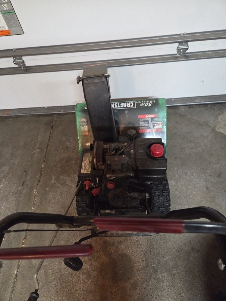 Craftsman Snowblower