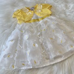 BlueBeri Boulevard Baby Dress w/ Shrug *3-6 Months