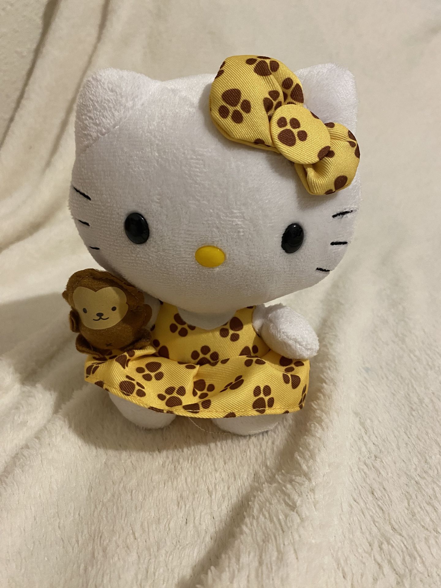 Hello Kitty With Monkey Plush