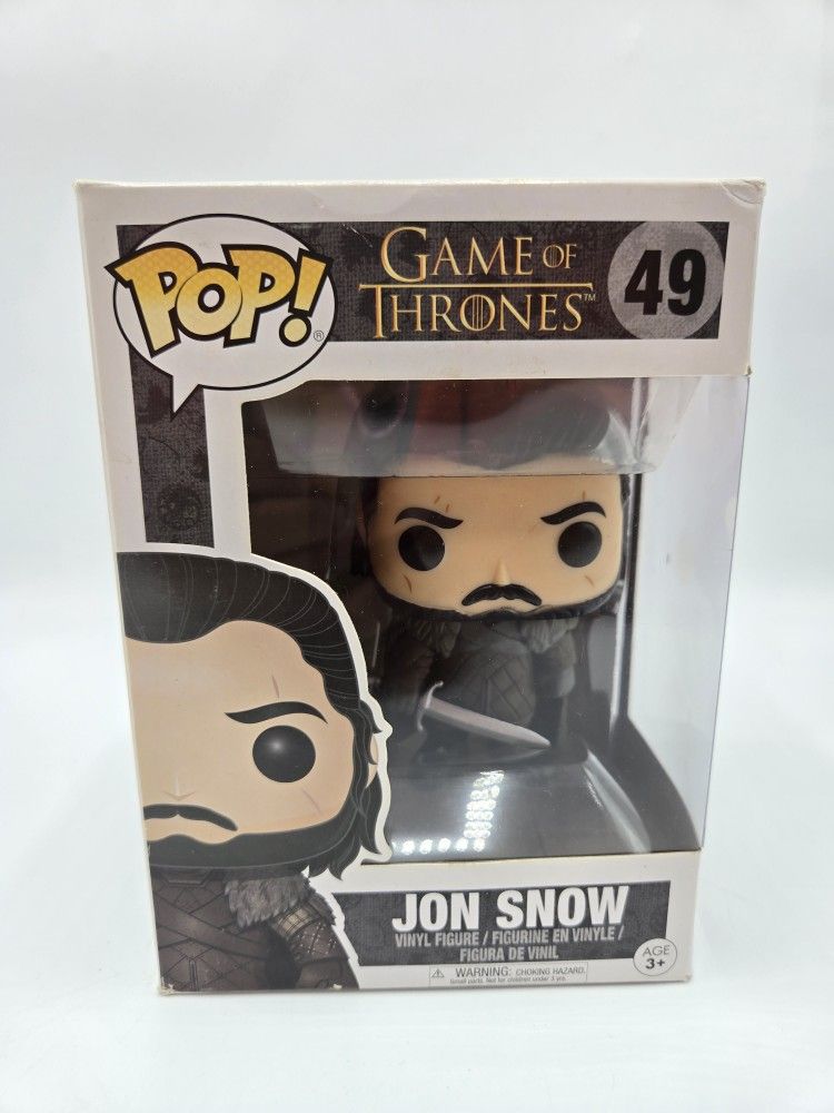 Funko Pop Jon Snow #49 Game of Thrones Edition Seven Vinyl Figure Vaulted