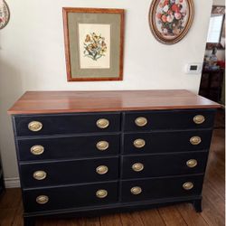 Vintage Solid Wood Dresser
