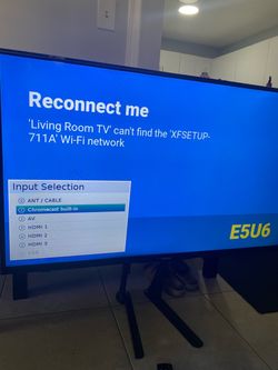 Toshiba TV 40’ with built in chromcast