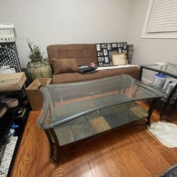 Glass Living Room Table Sets