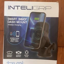 Tzumi InteliGrip Wireless Charging Mount.