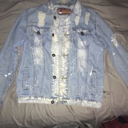 Rolling paper jean Jacket 