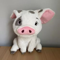 MOANA Authentic Disney Store Moana PUA Large 13” Plush Stuffed Pig Hawaii Maui
