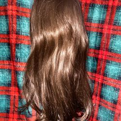 Lace front wig