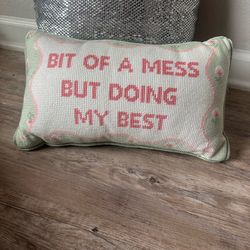 Embroidery Pillow
