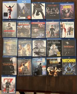 Action And Comedy Blu-ray’s And DVD Movies