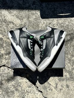 Jordan 3 Green Glow