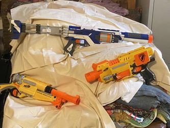 9 Nerf Guns Up For Grabs