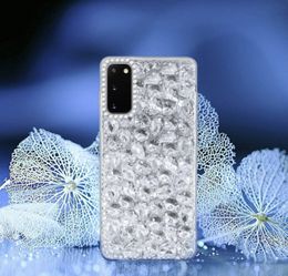 Clear Rhinestone Case Samsung Galaxy S20 Plus