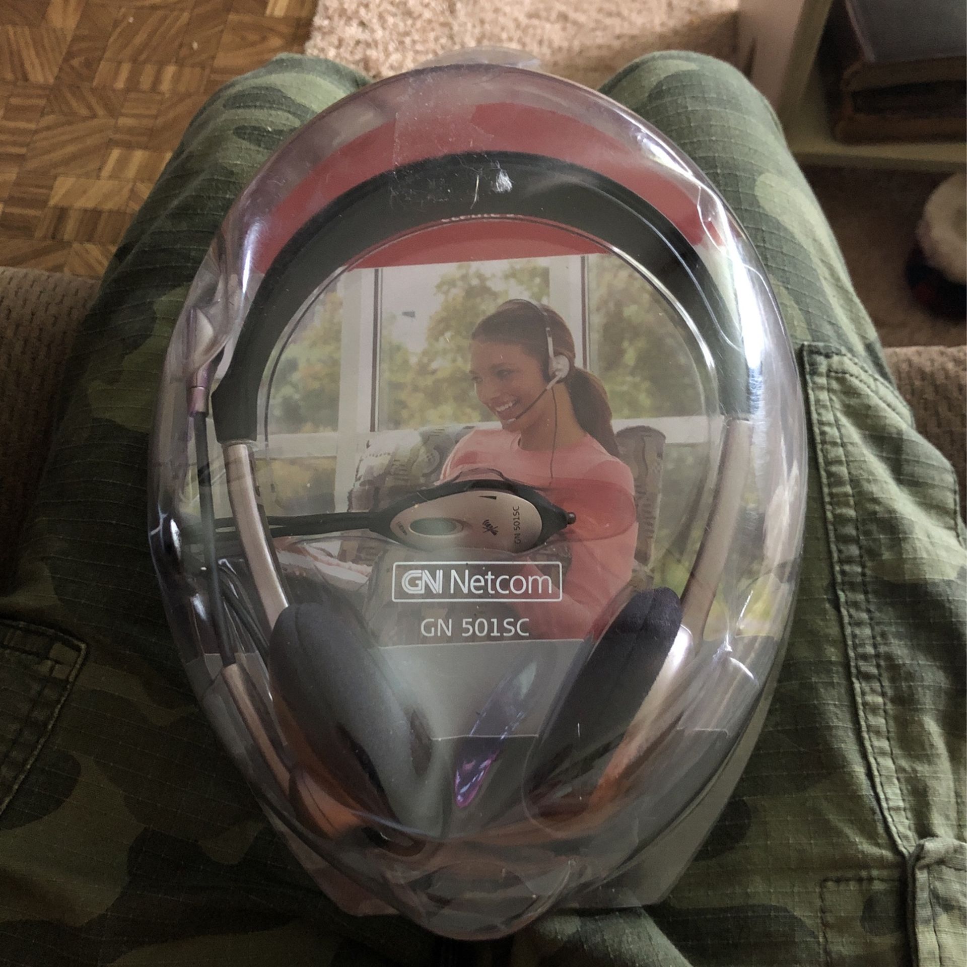 NEW In Package,GN Netcom Stereo Headset