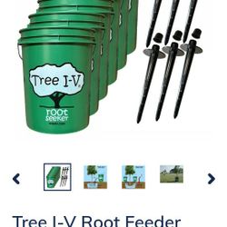 6 Tree iv Tree Watering Buckets