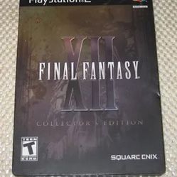 Final Fantasy 12 PS2 Collectors Edition New