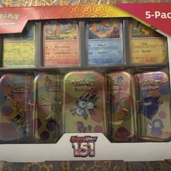 Pokémon Costco 151 5pack Tin 