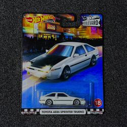 Hot Wheels Premium Toyota AE86 Sprinter Trueno