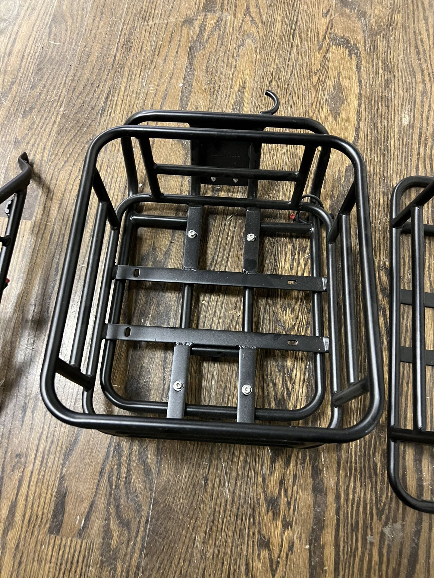 Black Bike Cargo Rack Set /$80 set