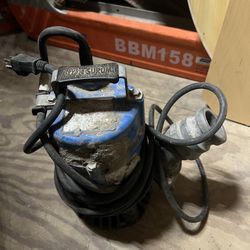 Construction Water Pump With Hose