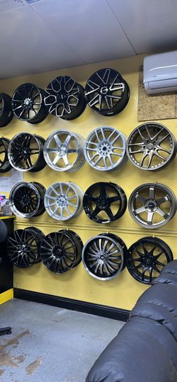 COMPACT CAR WHEELS AND TIRES $40 DOWN