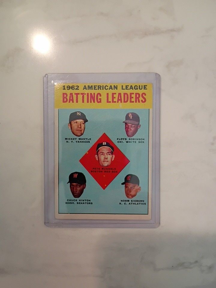 Vintage Baseball Card: Mickey Mantle