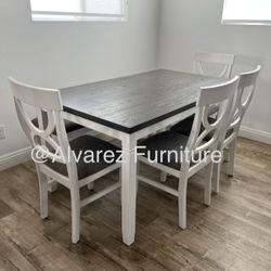 Dining Table Set With Bench 