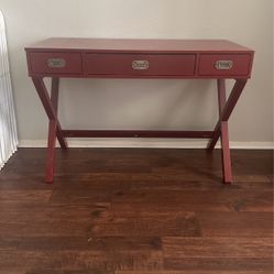 Red Computer Desk $40