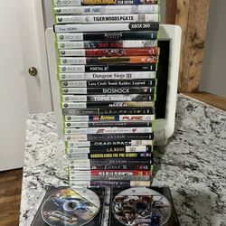 Lot of 30 Xbox 360 video games