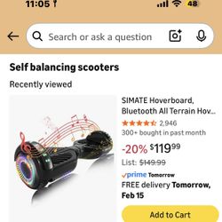 Bluetooth Hoverboard 