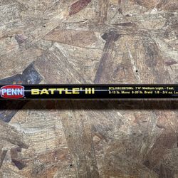 Penn Battle III 7’ Spinning Rod 