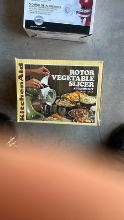 R rotatable, Vegetable Slicer Kitchenaid