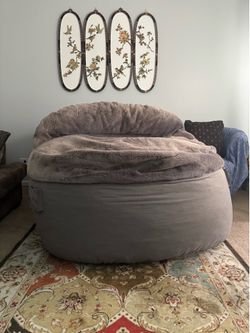 Giant bean bag chair/bed