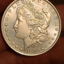 Bu 1896 O Morgan Silver Dollar 