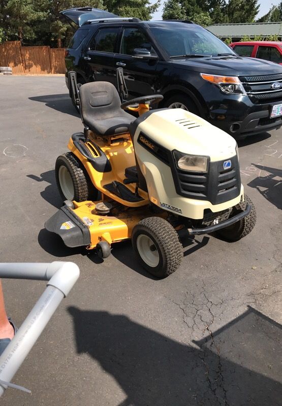Cub cadet LGTX 1054 riding mower for Sale in Beaverton, OR OfferUp