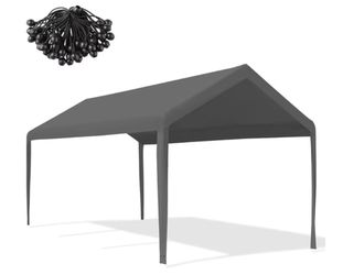 Mergrim 10' x 20' Carport Canopy Replacement Cover + Mystery Gift