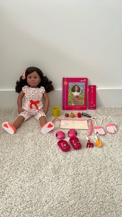 Gently Used Our Generation - Nahla Doll & Accessories