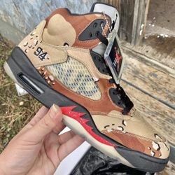 Jordan 5 Camo Supreme (USED)