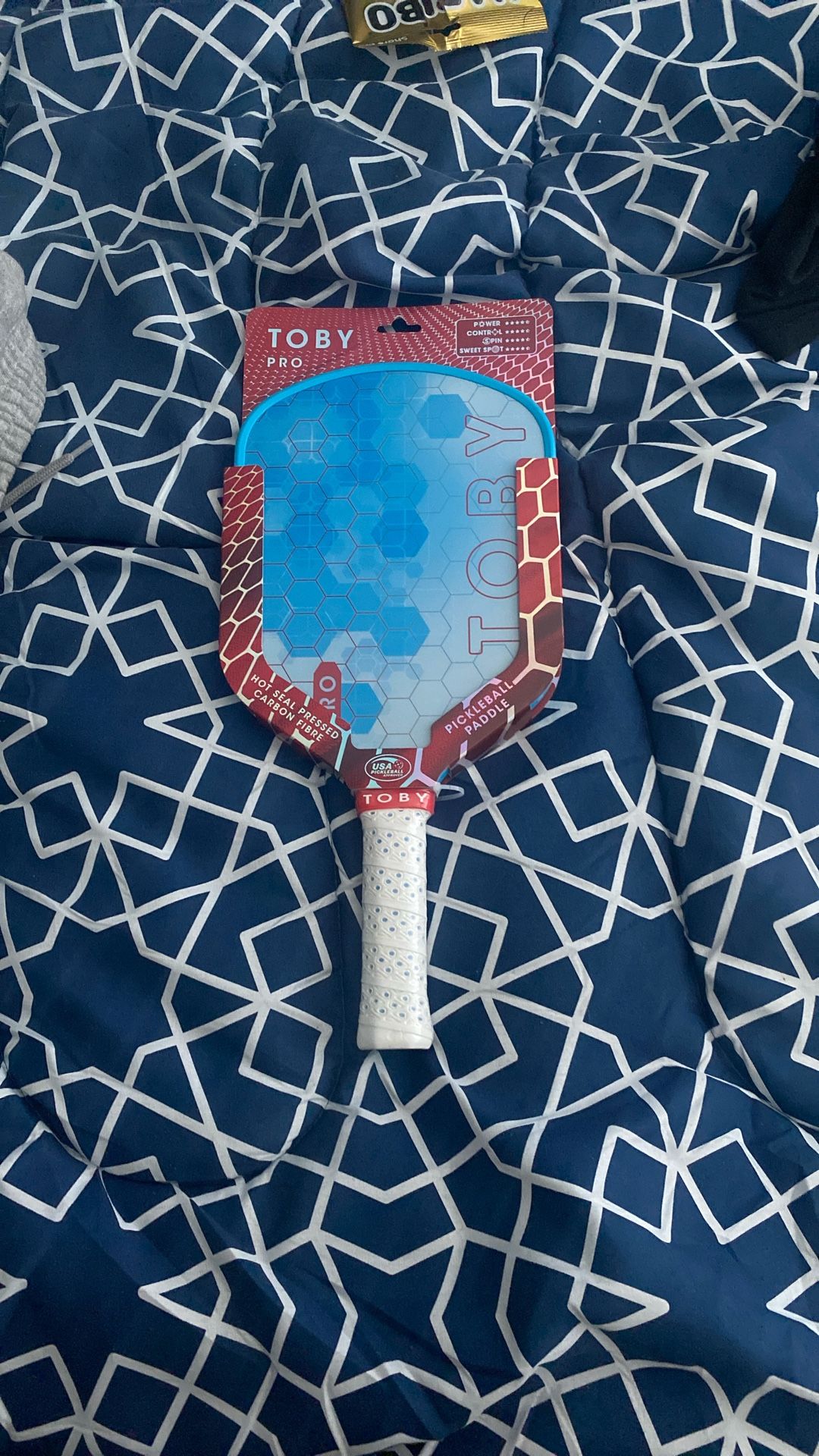 Toby Pickleball Paddle Pro Carbon Fiber
